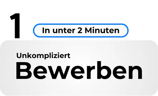 Jetzt in unter 2 Minuten bewerben – unkomplizierter Einstieg bei Vertrieb.plus